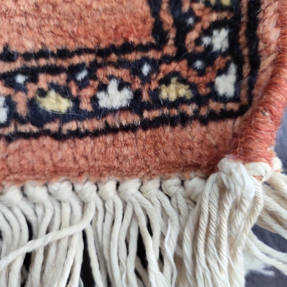 Hand Woven 1984 L A Olympics Small Carpet / Wall Hanging - Picture 3 of 8